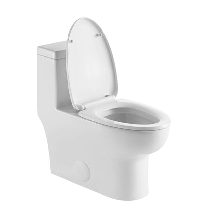 One-Piece Toilet – Dual Flush, Self-Cleaning, and Easy Installation - T9 01, Open1