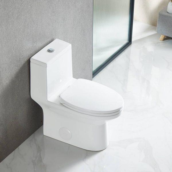 Blossom ADA-Compliant One-Piece Toilet T9 04, side