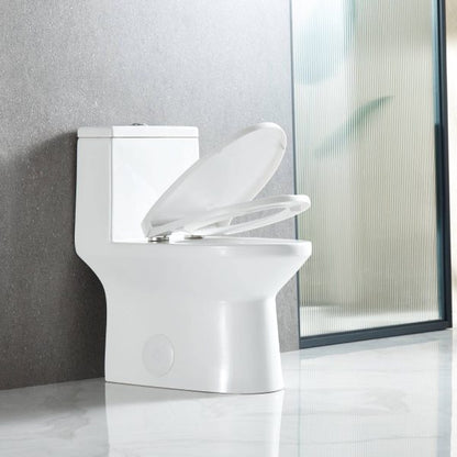 Blossom ADA-Compliant One-Piece Toilet T9 04,  open