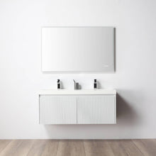 Load image into Gallery viewer, Blossom Positano 48&quot; Floating Double Sink Bathroom Vanity, White