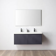 Load image into Gallery viewer, Blossom Positano 48&quot; Floating Double Sink Bathroom Vanity, Blue