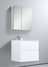 Load image into Gallery viewer, Blossom Assisi 24&quot; White Vanity - Eco-Friendly Minimalism with Soft-Closing Drawers, Ceramic Basin, side