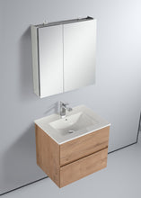 Load image into Gallery viewer,  Blossom Assisi 24&quot; Classic Oak Vanity - Eco-Friendly Minimalism with Soft-Closing Drawers, Ceramic Basin, up