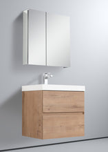 Load image into Gallery viewer,  Blossom Assisi 24&quot; Classic Oak Vanity - Eco-Friendly Minimalism with Soft-Closing Drawers, Acrylic Basin,  side2