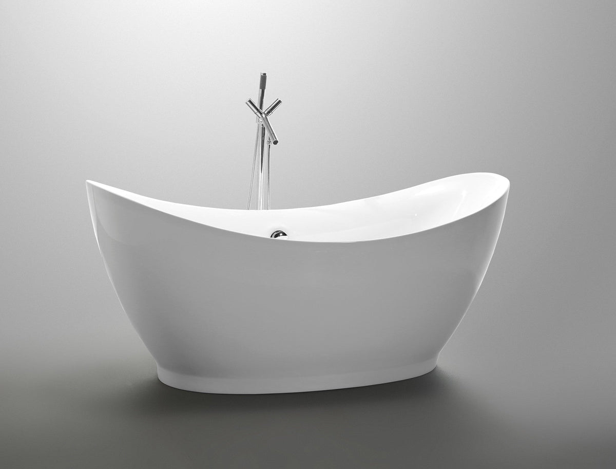 FT-AZ091 freestanding bathtub - front product view