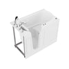 Coupe Series 29 in. x 52 in. Left Drain Quick Fill Walk-In Air Tub in White