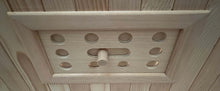 Load image into Gallery viewer, Inside SteamSpa 2-Person Hemlock Wooden Indoor Infrared Sauna SC-SS0008-2P ceiling close