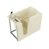 29 in. x 52 in. Left Drain Quick Fill Walk-In Soaking Tub in Biscuit