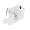 Coupe Series 29 in. x 53 in. Left Drain Wheelchair Access Walk-In Whirlpool and Air Tub with Powered Fast Drain in White