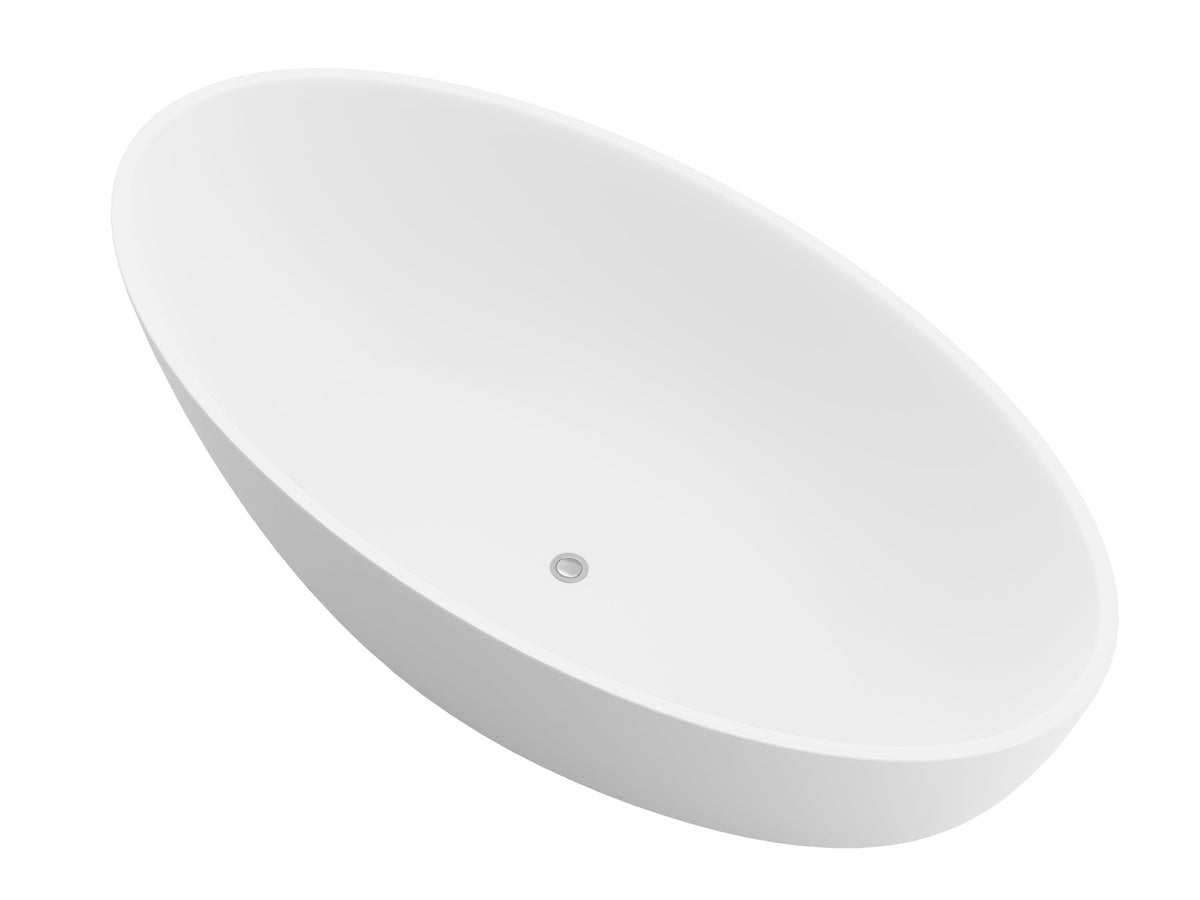 FT-AZ510 freestanding bathtub - angled product view