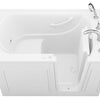 Value Series 30 in. x 53 in. Right Drain Quick Fill Walk-in Whirlpool Tub in White