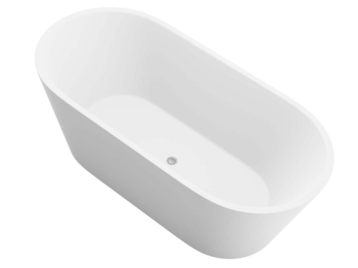 FT-AZ503 freestanding bathtub - angled product view