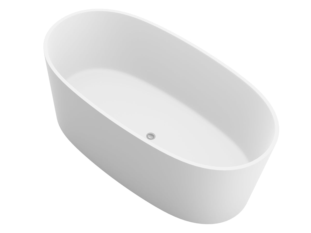 FT-AZ505 freestanding bathtub - angled product view