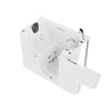Coupe Series 29 in. x 53 in. Right Drain Wheelchair Access Walk-In Whirlpool and Air Tub with Powered Fast Drain in White