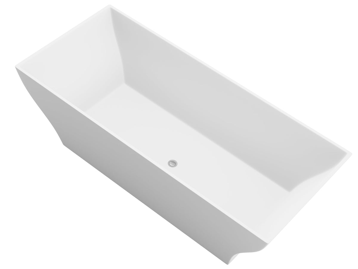 FT-AZ509 freestanding bathtub - angled product view