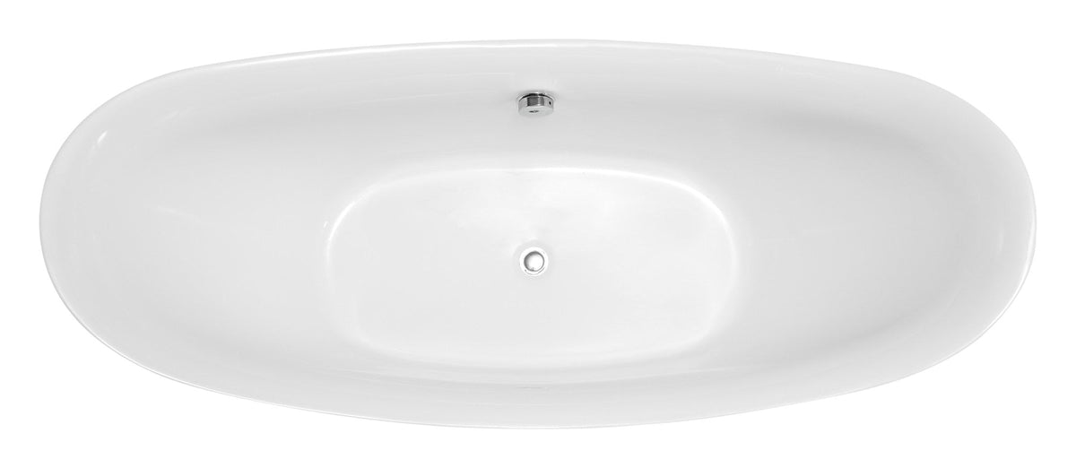 FT-AZ091 freestanding bathtub - top view