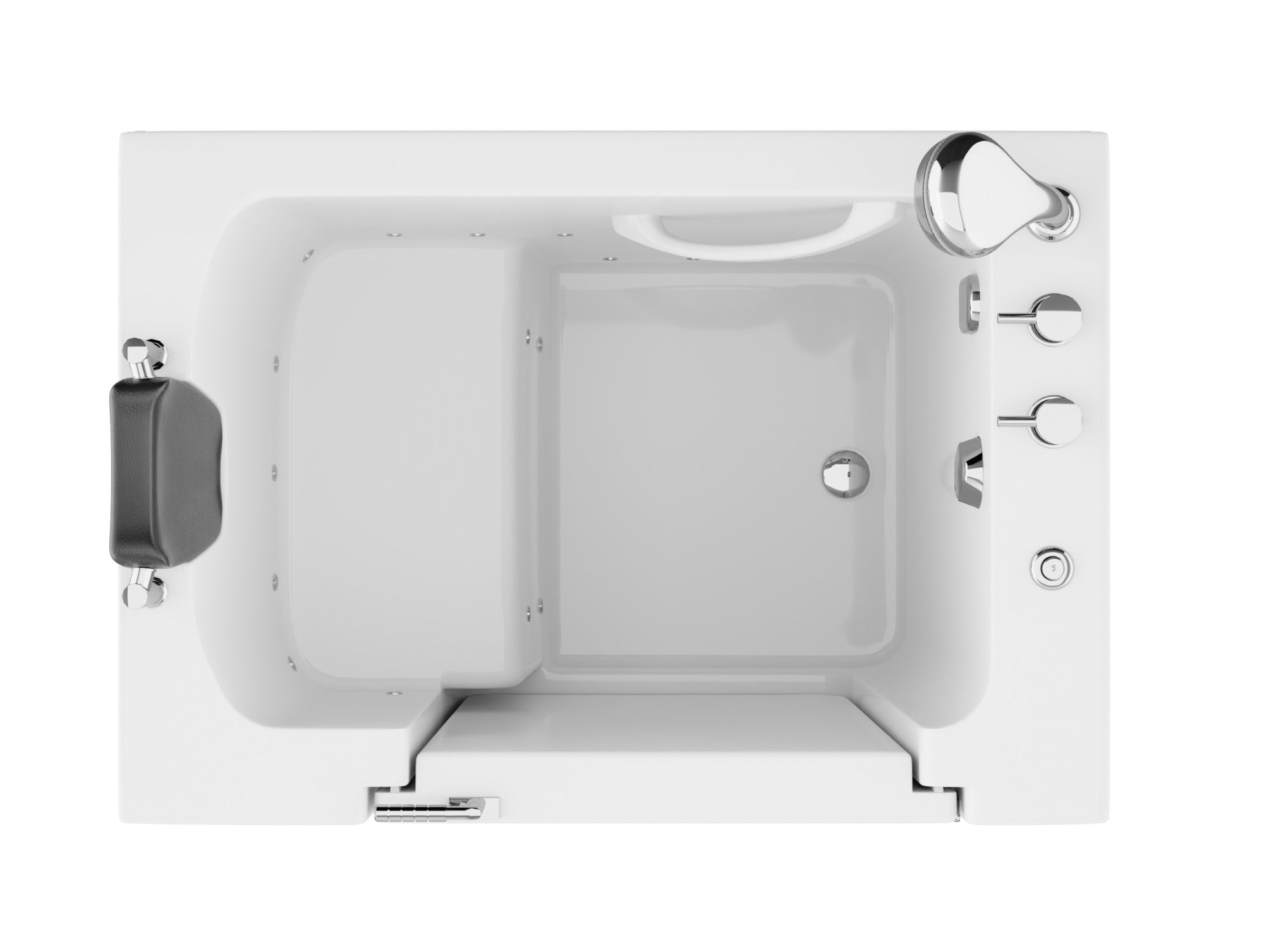 AZ2739RWA walk-in tub - top view