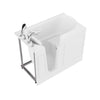 Coupe Series 29 in. x 52 in. Left Drain Quick Fill Walk-In Soaking Tub in White