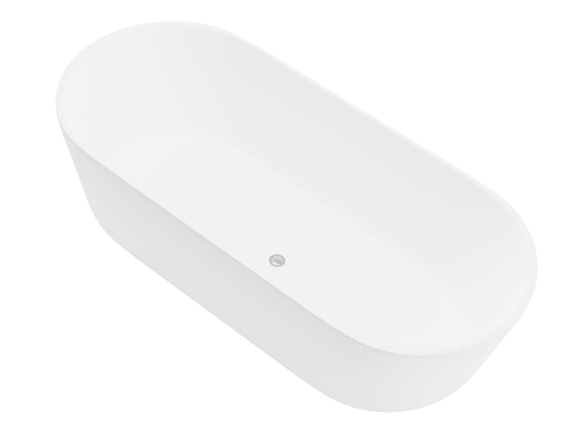 FT-AZ511 freestanding bathtub - angled product view