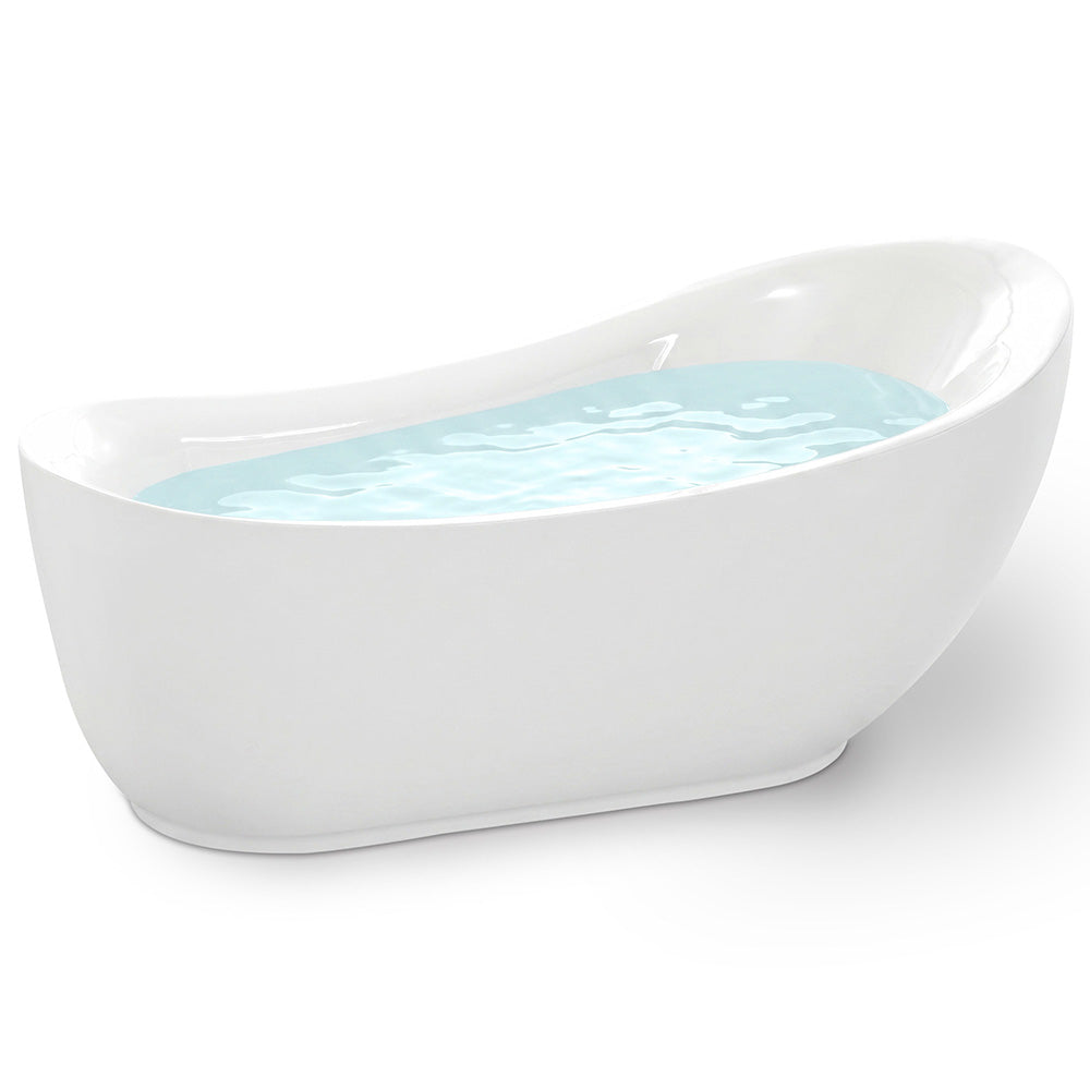 Talyah Series 5.92 ft. Freestanding Bathtub in White — primary product view