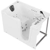 36 in. x 60 in. Right Drain Quick Fill Walk-In Whirlpool and Air Tub with Powered Fast Drain in White