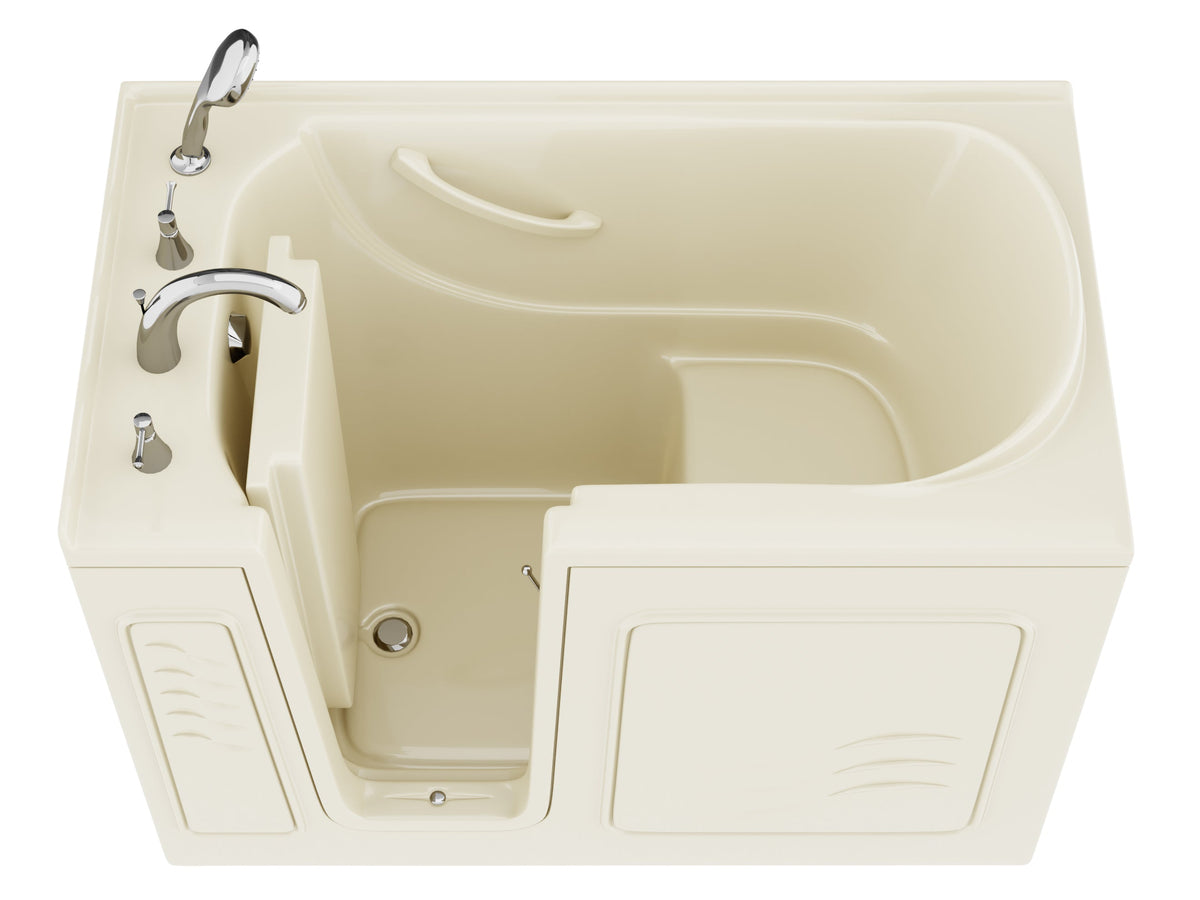 AZ3053LBS walk-in tub - open-door angled view