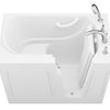 Value Series 26 in. x 46 in. Right Drain Quick Fill Walk-in Saoking Tub in White