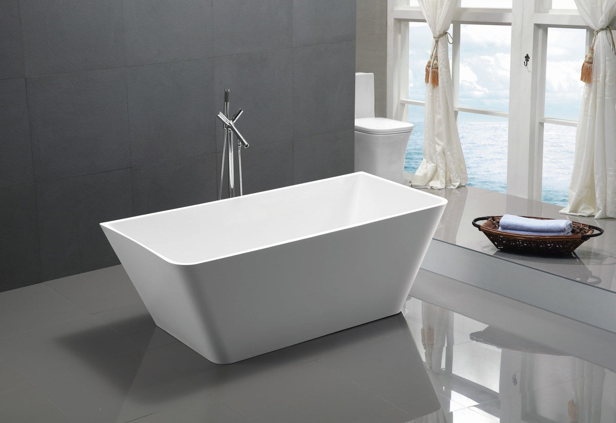FT-AZ099 freestanding bathtub - bathroom lifestyle view