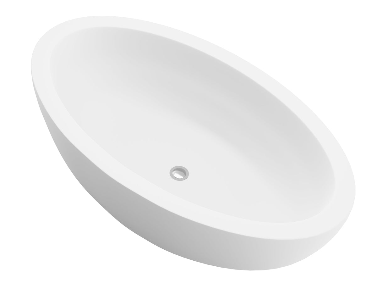 FT-AZ504 freestanding bathtub - angled product view
