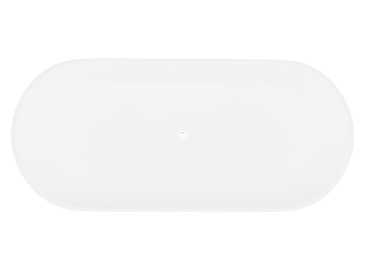 FT-AZ511 freestanding bathtub - top view