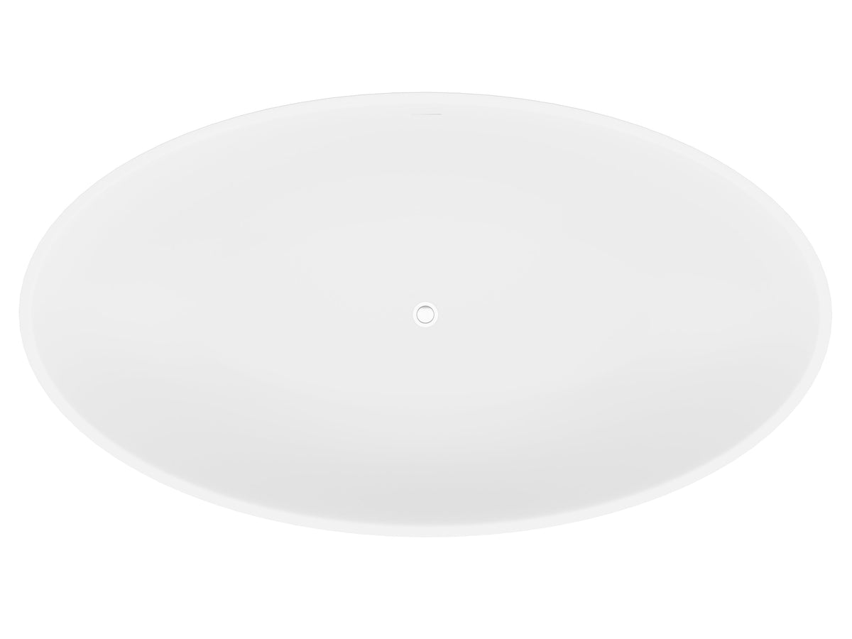 FT-AZ510 freestanding bathtub - top view