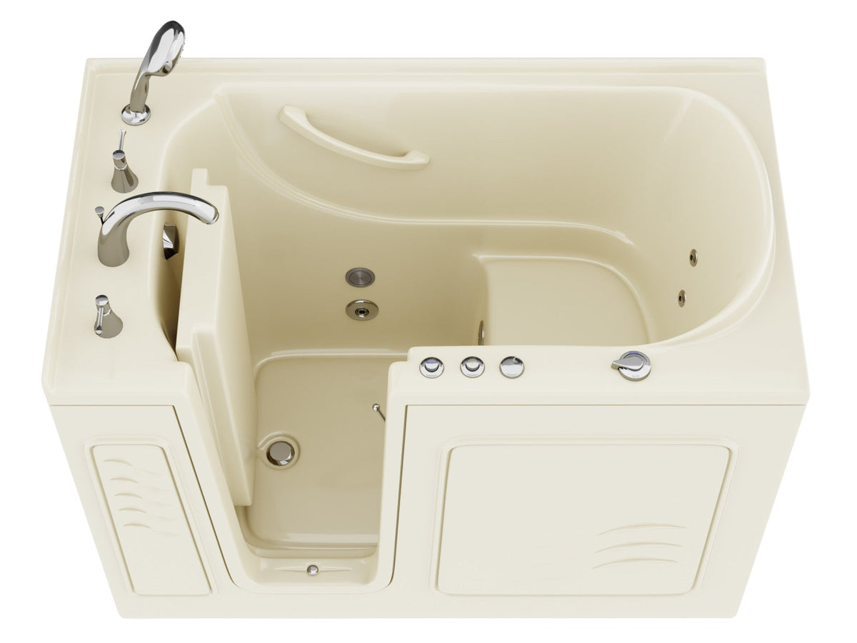 AZ3053LBH walk-in tub - open-door angled view