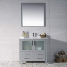 Load image into Gallery viewer, Blossom Sydney 36&quot; Vanity, Ceramic / Ceramic Vessel Sink, Mirror