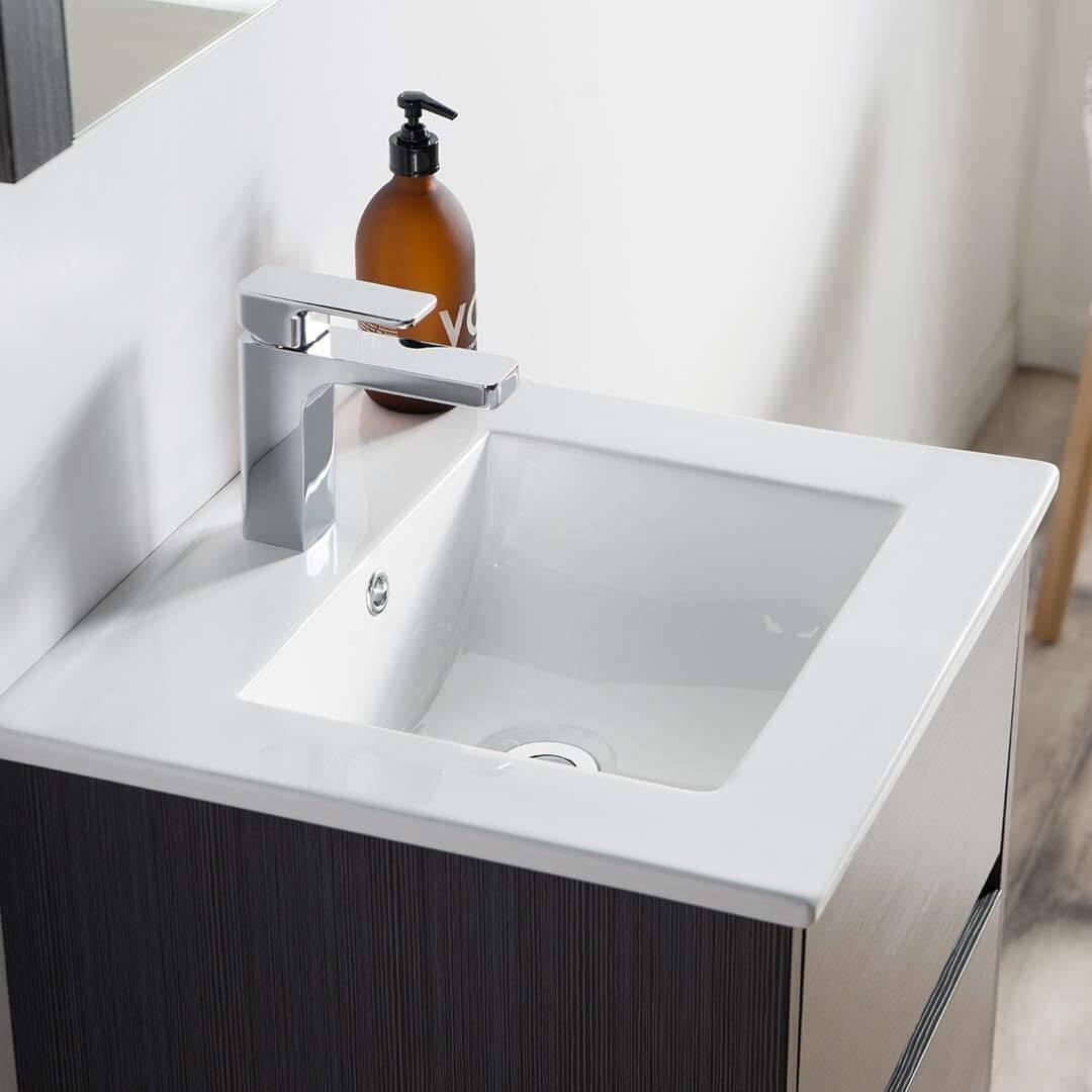 Blossom Valencia 20" Single Vanity, Mirror, Mirrored Medicine Cabinet