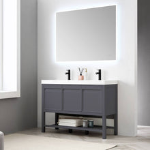 Load image into Gallery viewer, Blossom Vienna 48” Matte Gray Vanity