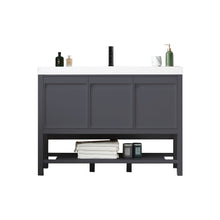 Load image into Gallery viewer, Blossom Vienna 48” Matte Gray Vanity