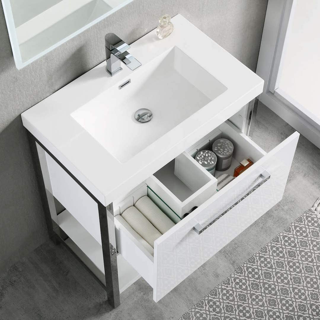 Blossom Riga 30” White Vanity