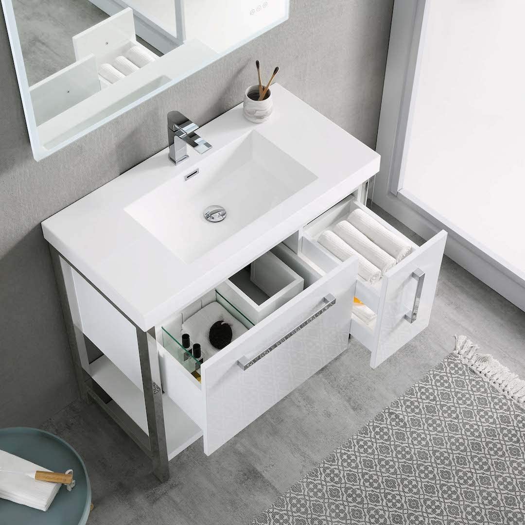 Blossom Riga 36” White Vanity