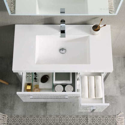 Blossom Riga 36” White Vanity