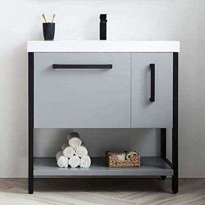 Blossom Riga 36” Metal Gray Vanity