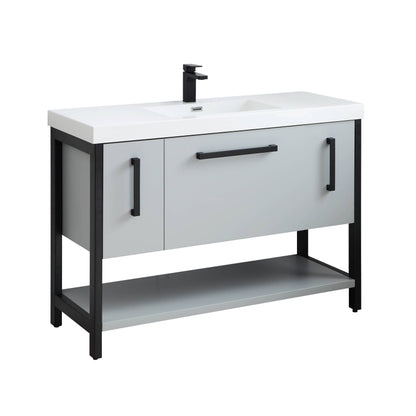 Blossom Riga 48” Metal Gray Single Vanity