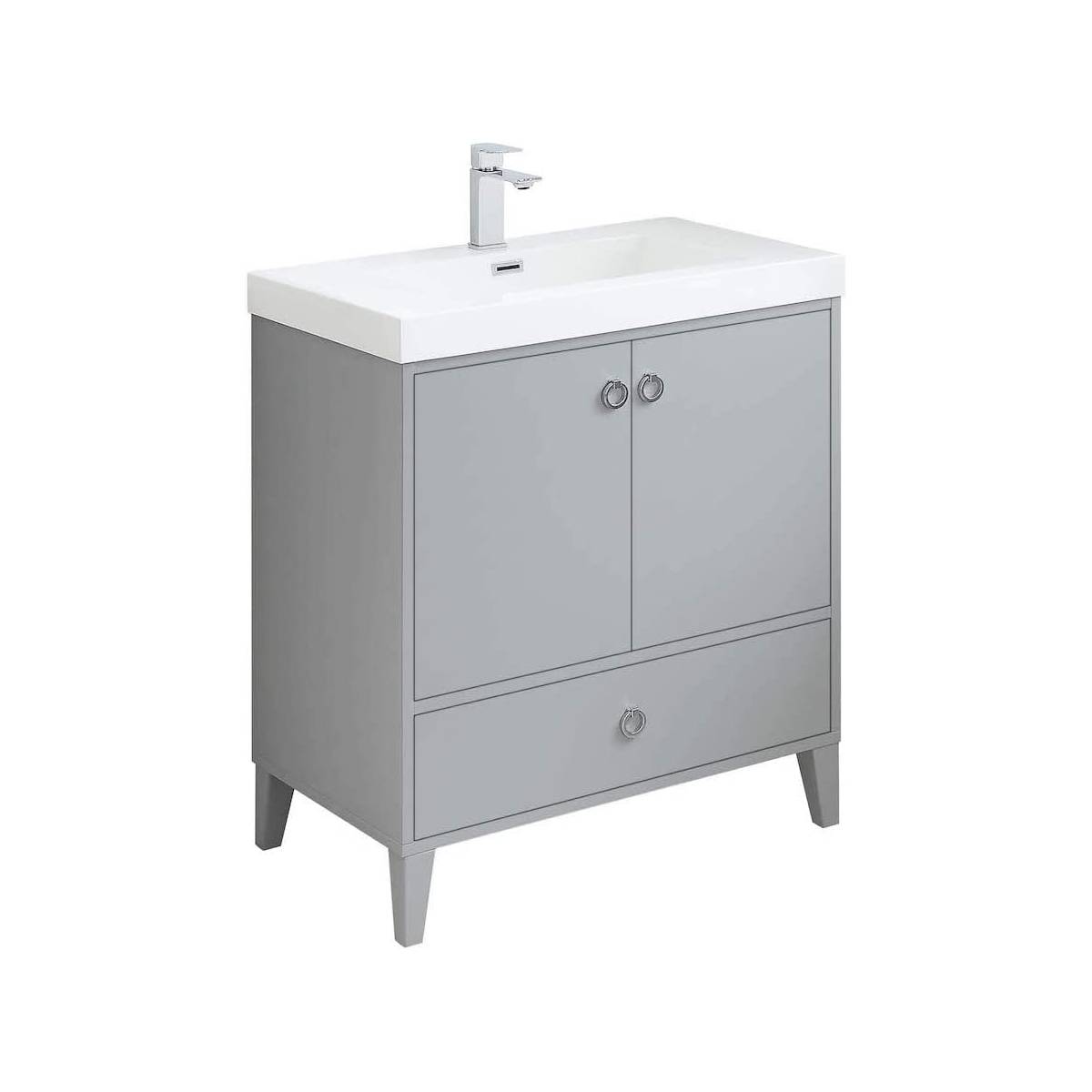 Blossom Lyon 30” Metal Gray Vanity