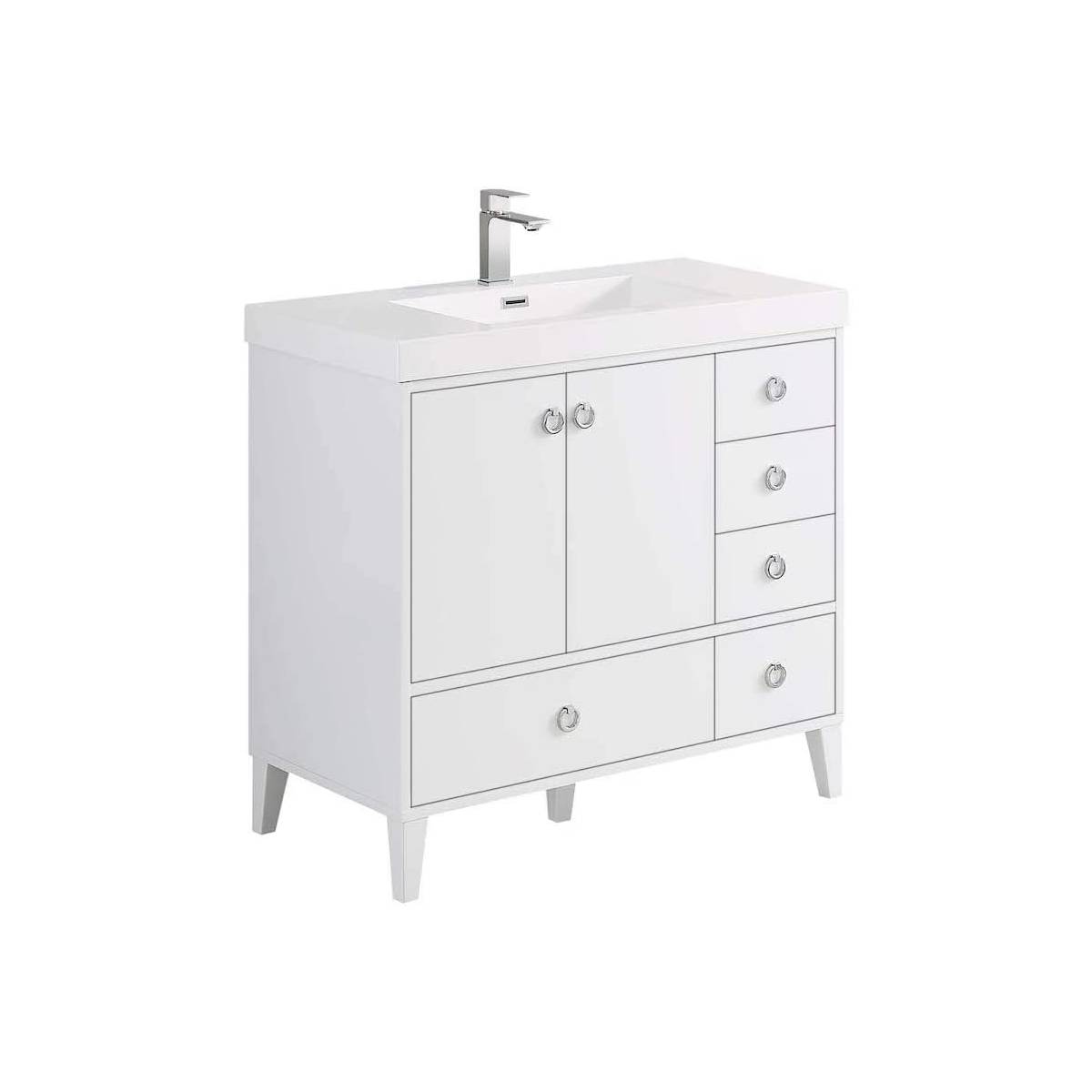 Blossom Lyon 36” White Vanity