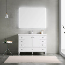 Load image into Gallery viewer, Blossom Lyon 48” White Single Vanity