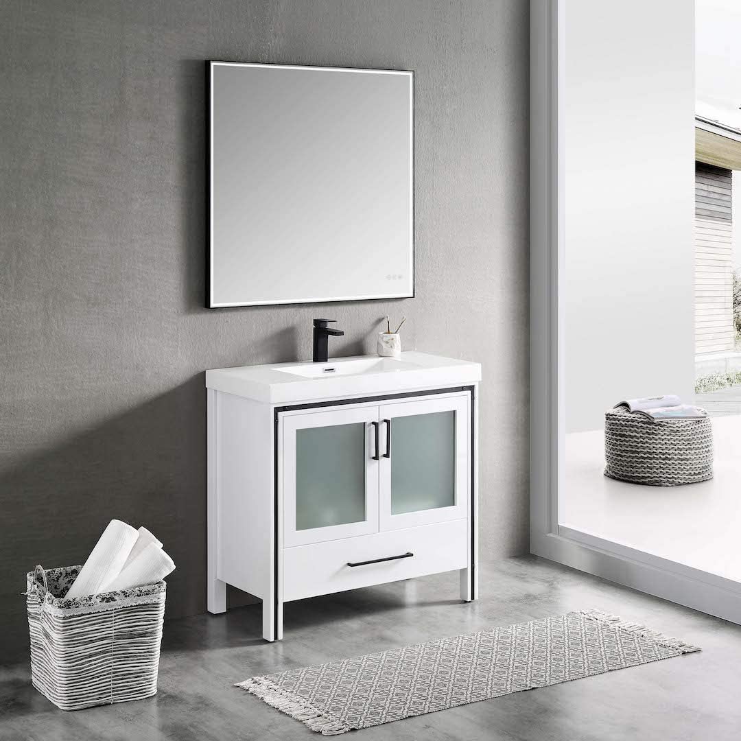 Blossom Birmingham 36” White Vanity