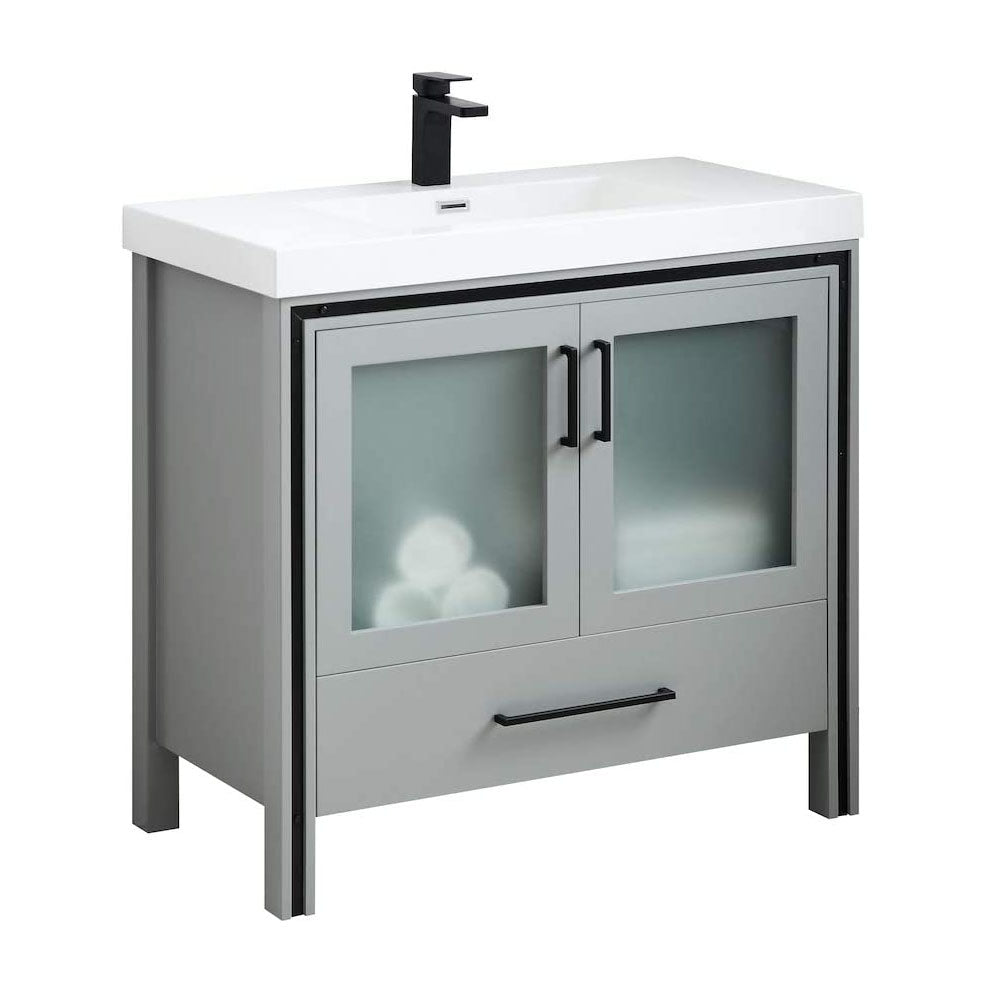 Blossom Birmingham 36” Matte Gray Vanity