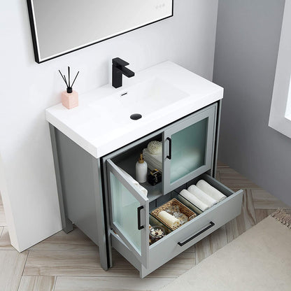 Blossom Birmingham 36” Matte Gray Vanity