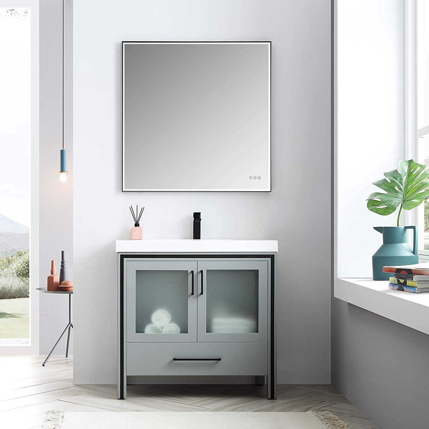 Blossom Birmingham 36” Matte Gray Vanity