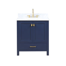Load image into Gallery viewer, Blossom Geneva Single Sink Freestanding Bathroom Vanity With Countertop, 30&quot;, Blue