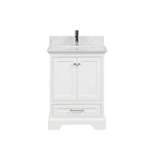 Blossom Copenhagen Freestanding Bathroom Vanity With Countertop & Undermount Sink, White